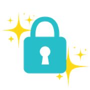 Hänglås för att illustrera säkerheten på MGA-casinon